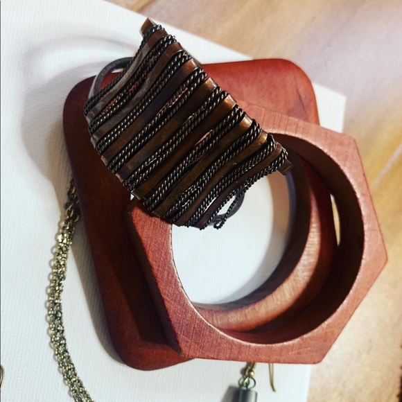 Lot of Earthy Boho Vintage & Handmade Statement Costume Jewellery - Picture 11 of 11